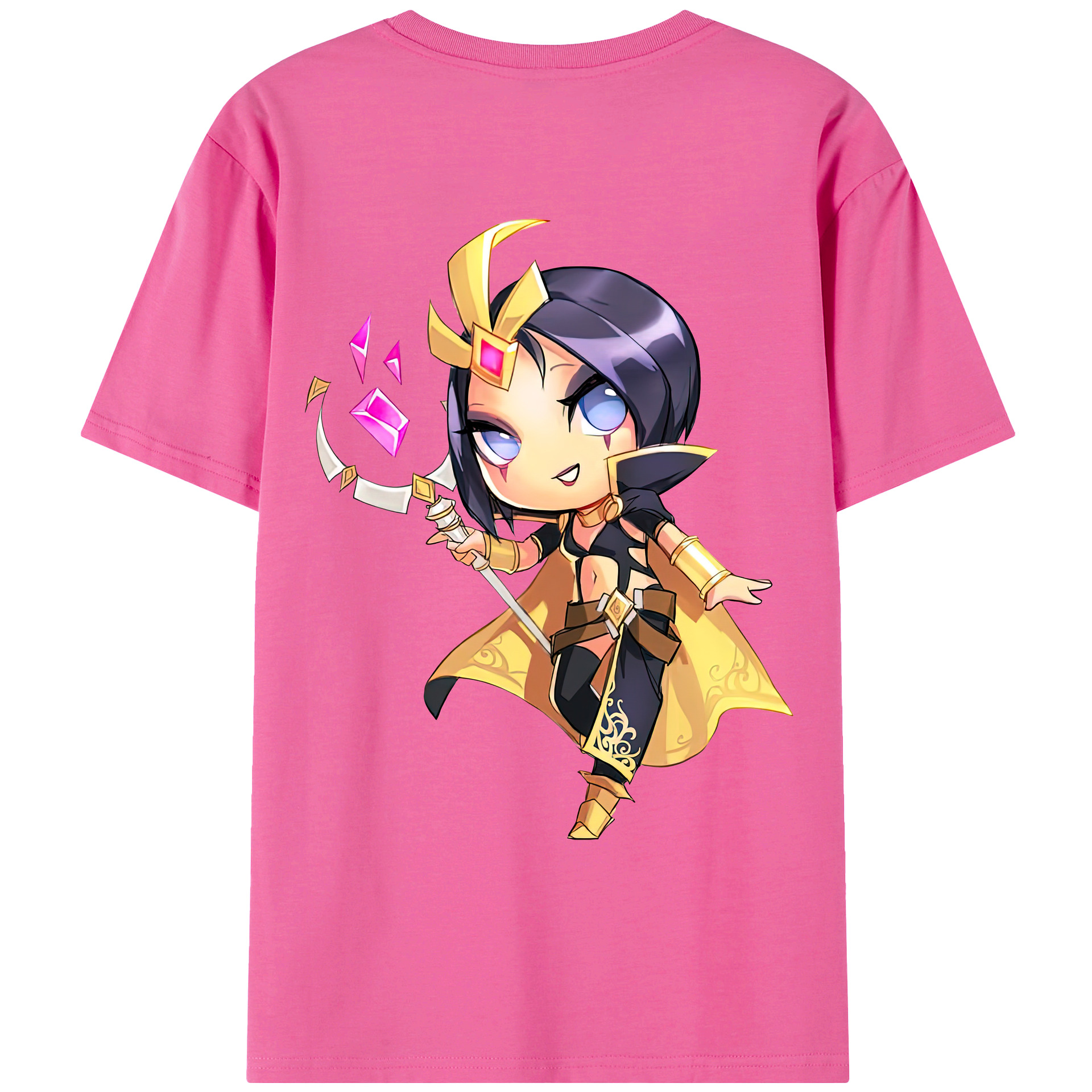 リーグ・オブ・レジェンド League of Legends LOL レディース半袖Tシャツ(バックプリント)